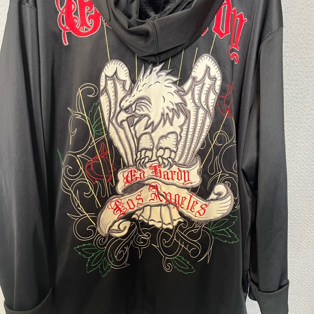 Ed Hardy by Christian Audigier sport jacket size XL previously loved good shape